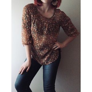 { Lauren Conrad } Woodland Blouse